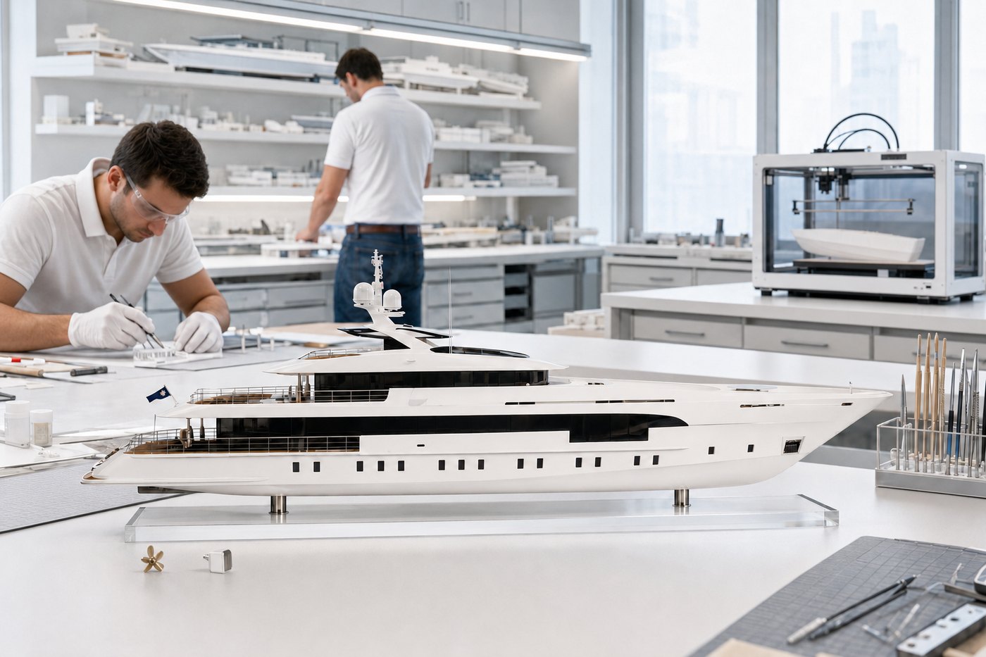 How to commission a scale model of your yacht